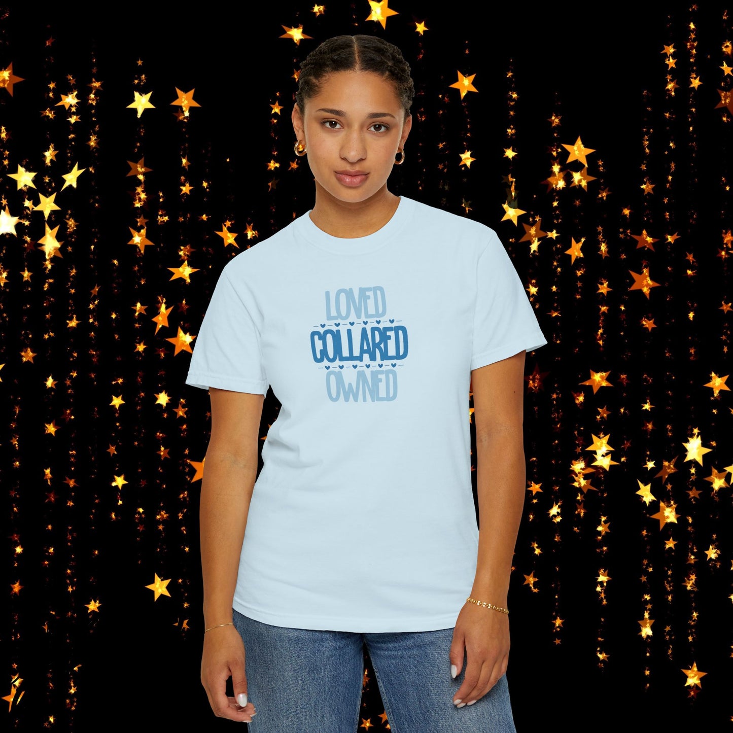 Submissive T-shirt, Loved Collared Owned Tee, Submissive Wife Gift