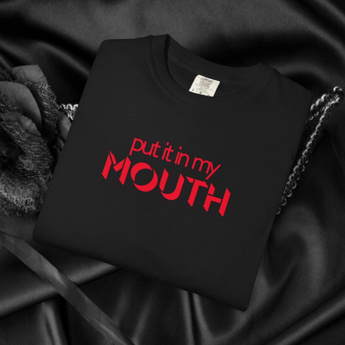 Put it in my mouth fun gift for your Hot Wife, dirty gifts for naughty girls, NSFW tee