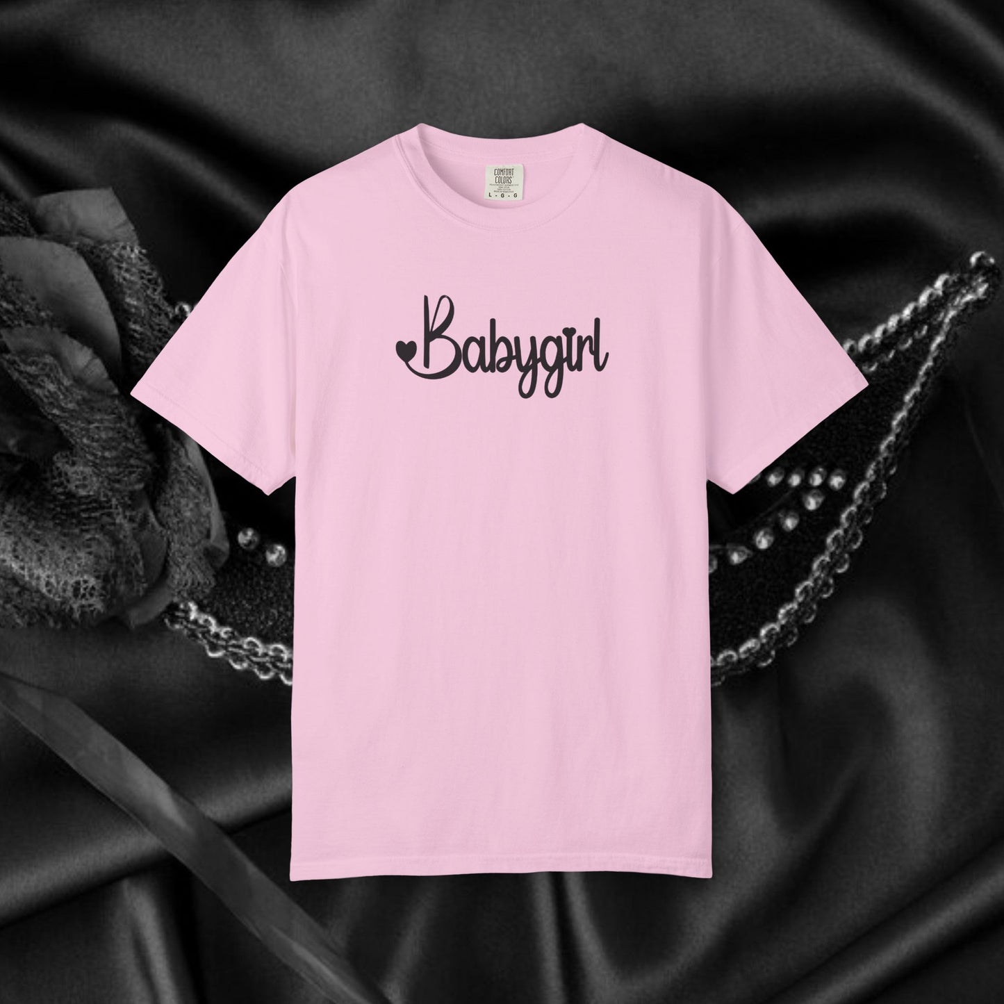 Babygirl DDLG T-shirt, Unisex Garment-Dyed Tee, Yes Daddy, Tumblr Hipster Trending Fun Party Shirt