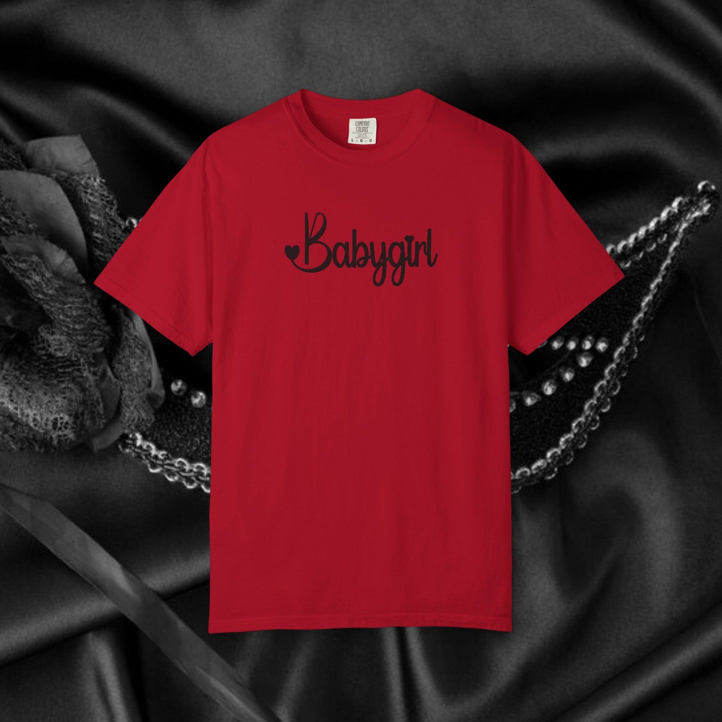 Babygirl DDLG T-shirt, Unisex Garment-Dyed Tee, Yes Daddy, Tumblr Hipster Trending Fun Party Shirt