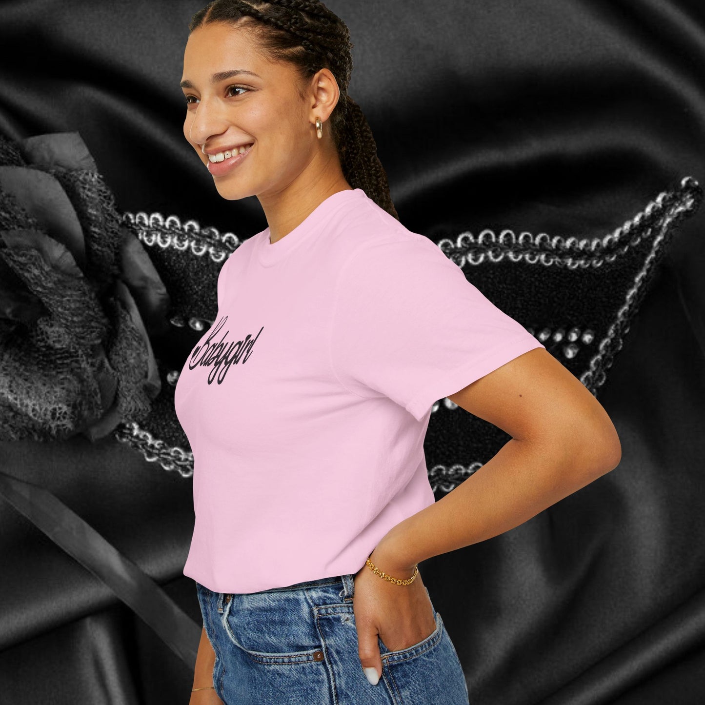 Babygirl DDLG T-shirt, Unisex Garment-Dyed Tee, Yes Daddy, Tumblr Hipster Trending Fun Party Shirt
