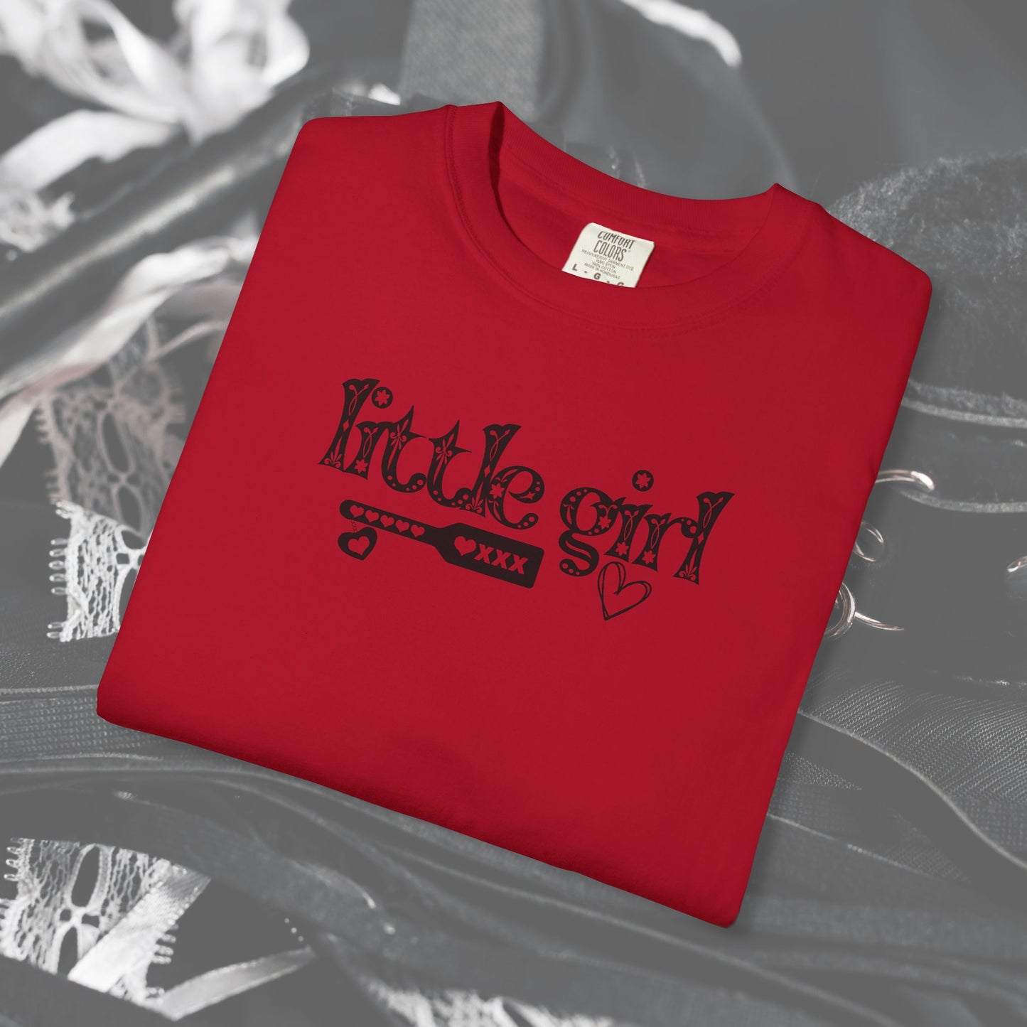 Submissive Little Girl Comfort Color T-shirt