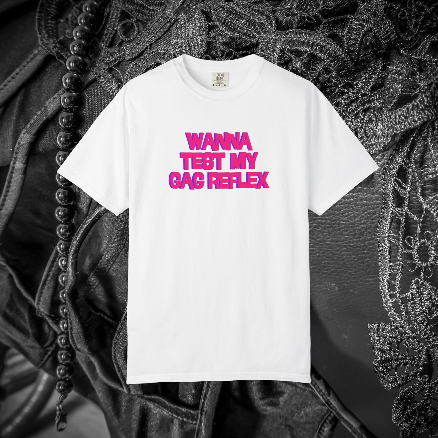 Dirty Gag Reflex Tee, Naughty Women's Shirt, Funny Blow j*b tee, Funny Adult gift