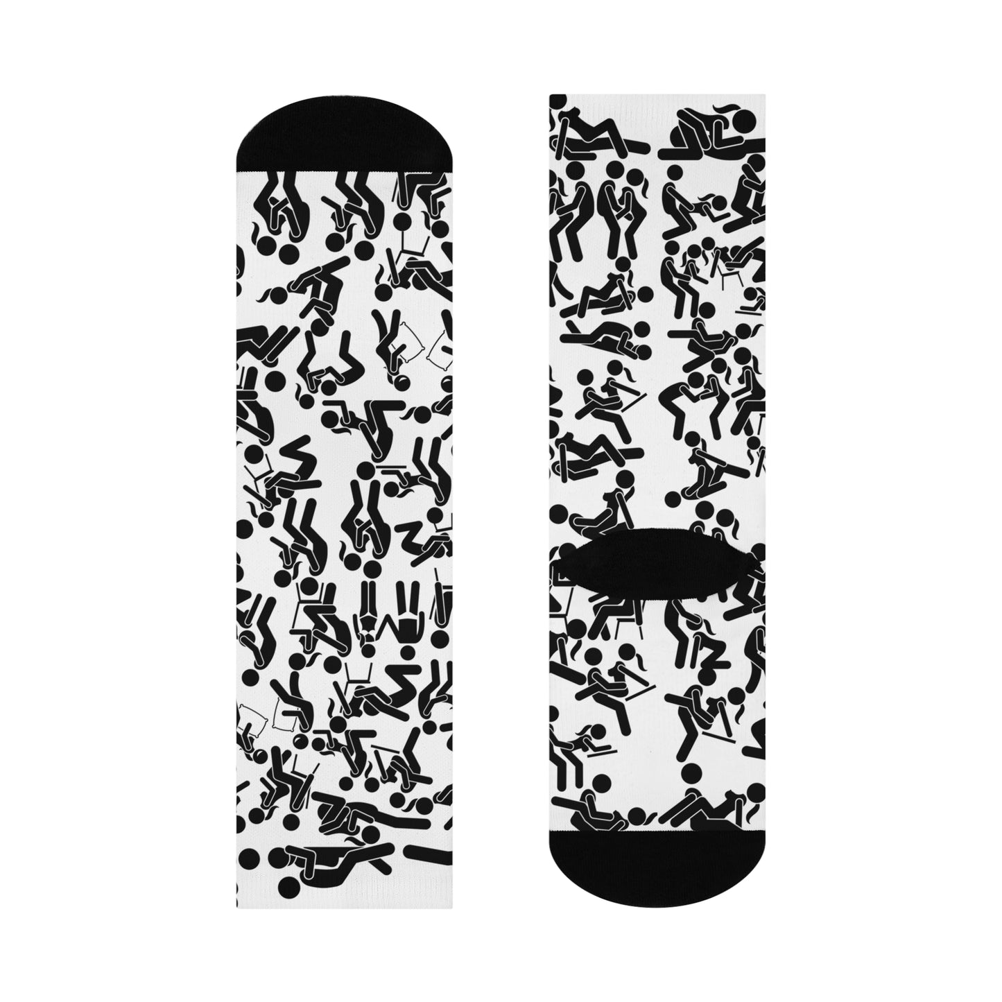 Cheeky Funny Sex Position Socks – Naughty Valentine’s Day Gift, Novelty Rude Humor for Adults