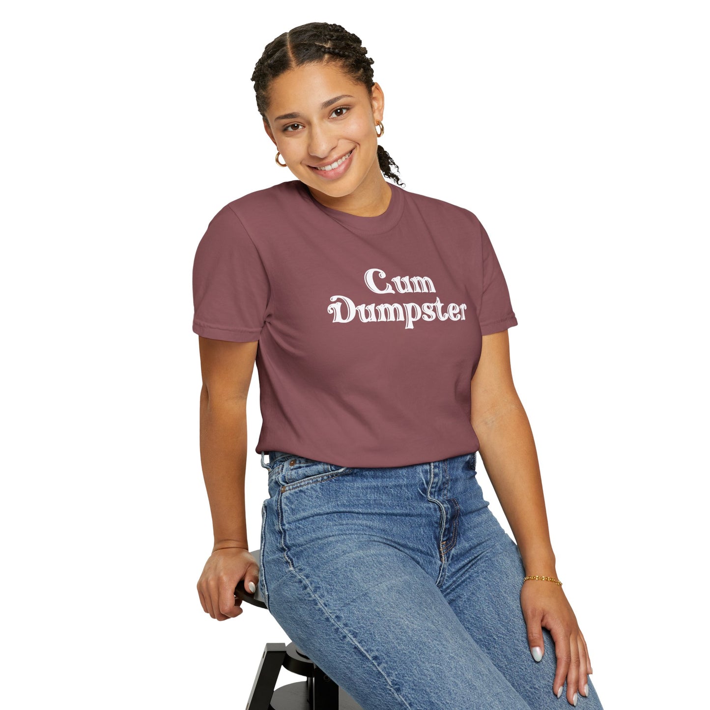 Cum Dumpster Tee – Naughty Party tshirt & Party Gag Gift