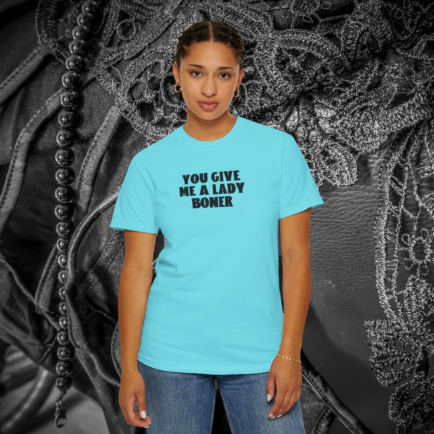 Funny Sex Shirt, Lady Boner Feminist Tee, Shocking Tops, Inappropriate NSFW Party Shirt, Offensive Rude Trendy comfort colors unisex tshirt