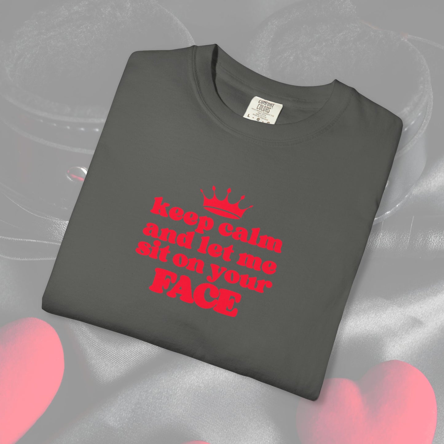 Naughty Face Sitting T-Shirt, Women's Sexy Tee, Inappropriate Party Shirt, Crude NSFW Summer Sexy Tee, Offensive Adult Dirty Humor Tee