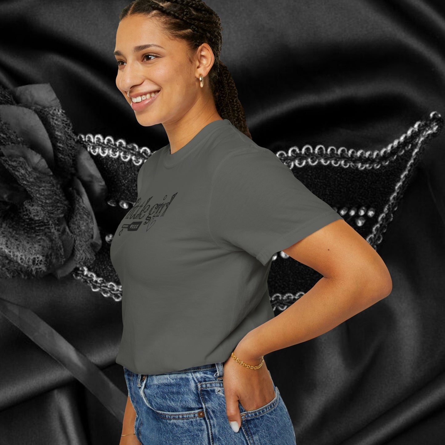 Submissive Little Girl Comfort Color T-shirt