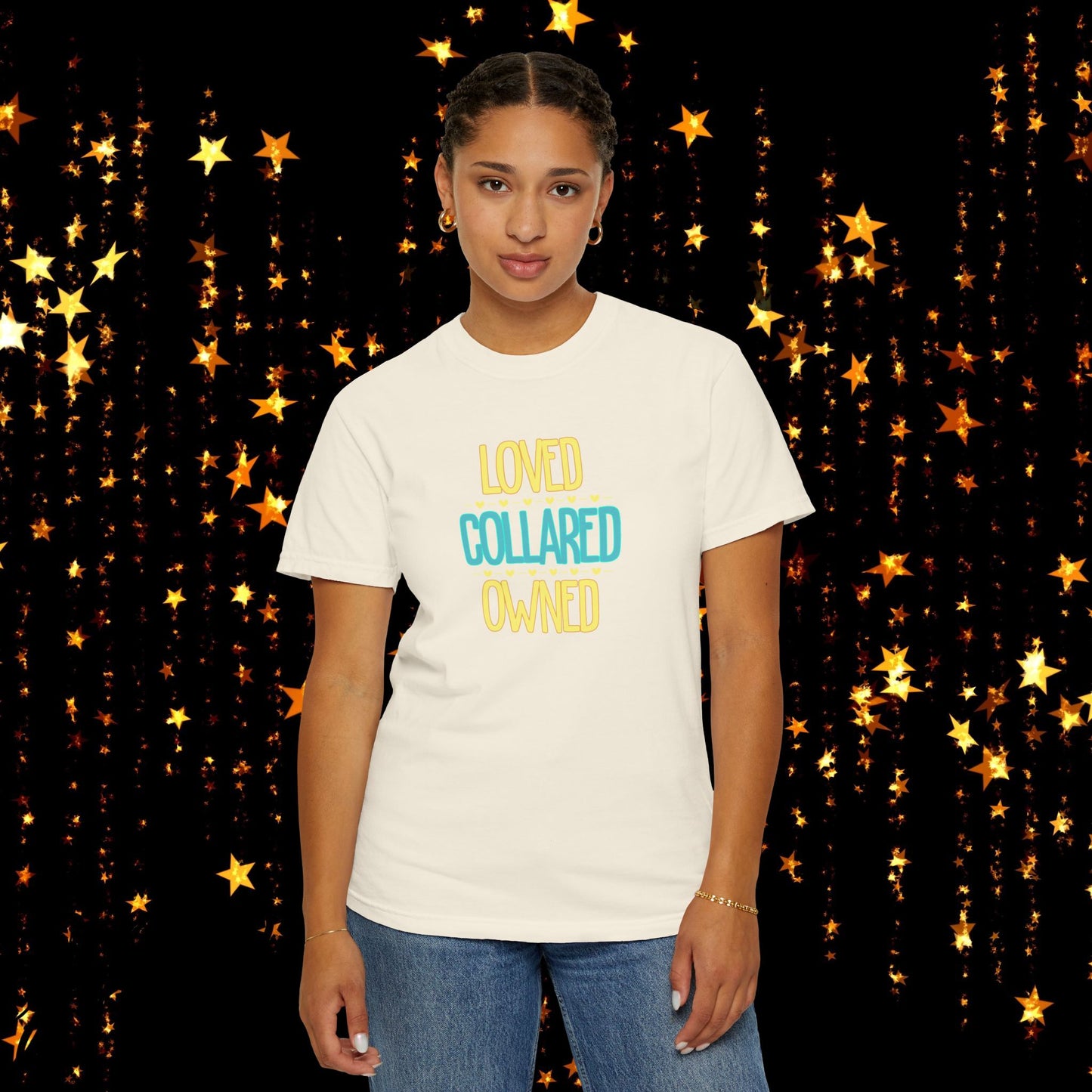 BDSM apparel Submissive tee Loved Collared Owned T-shirt, Kinky Tee