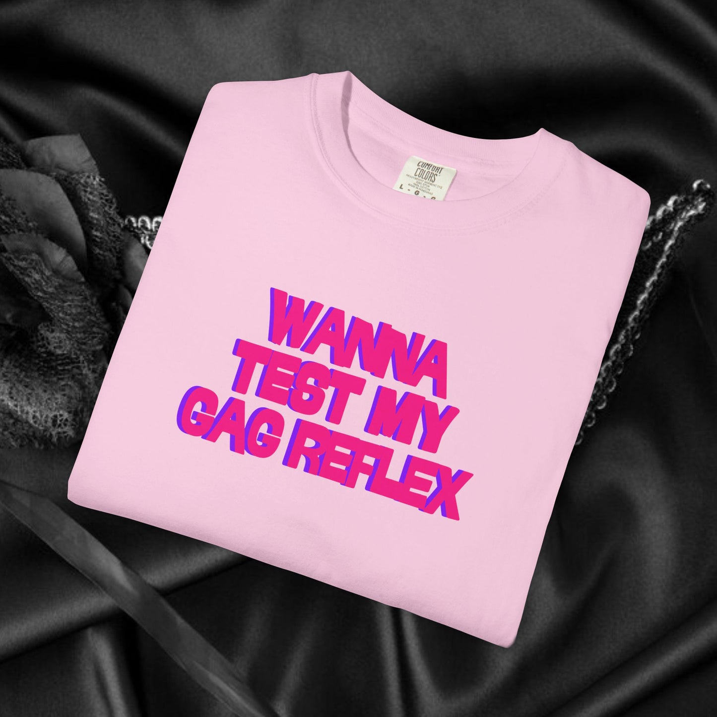 Dirty Gag Reflex Tee, Naughty Women's Shirt, Funny Blow j*b tee, Funny Adult gift