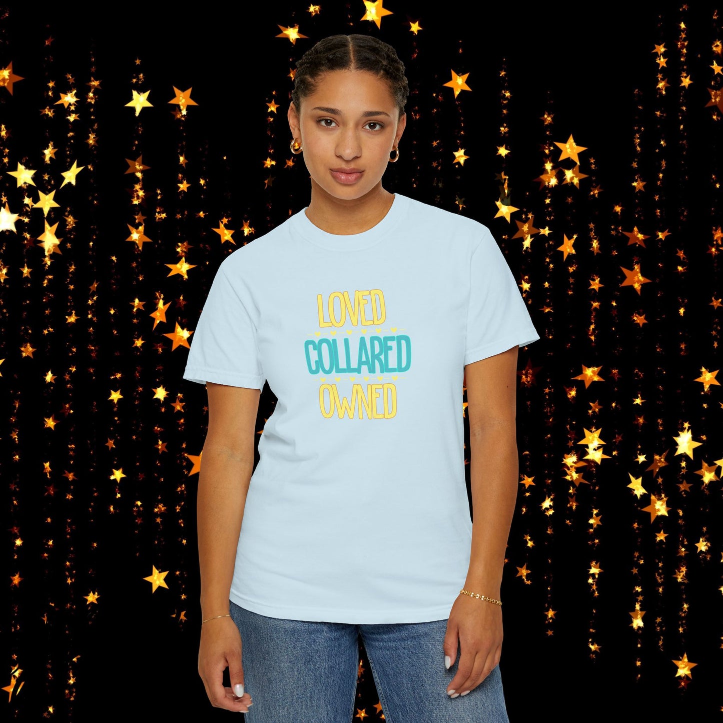 BDSM apparel Submissive tee Loved Collared Owned T-shirt, Kinky Tee