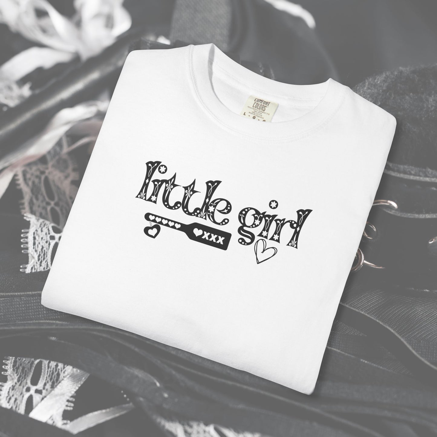 Submissive Little Girl Comfort Color T-shirt