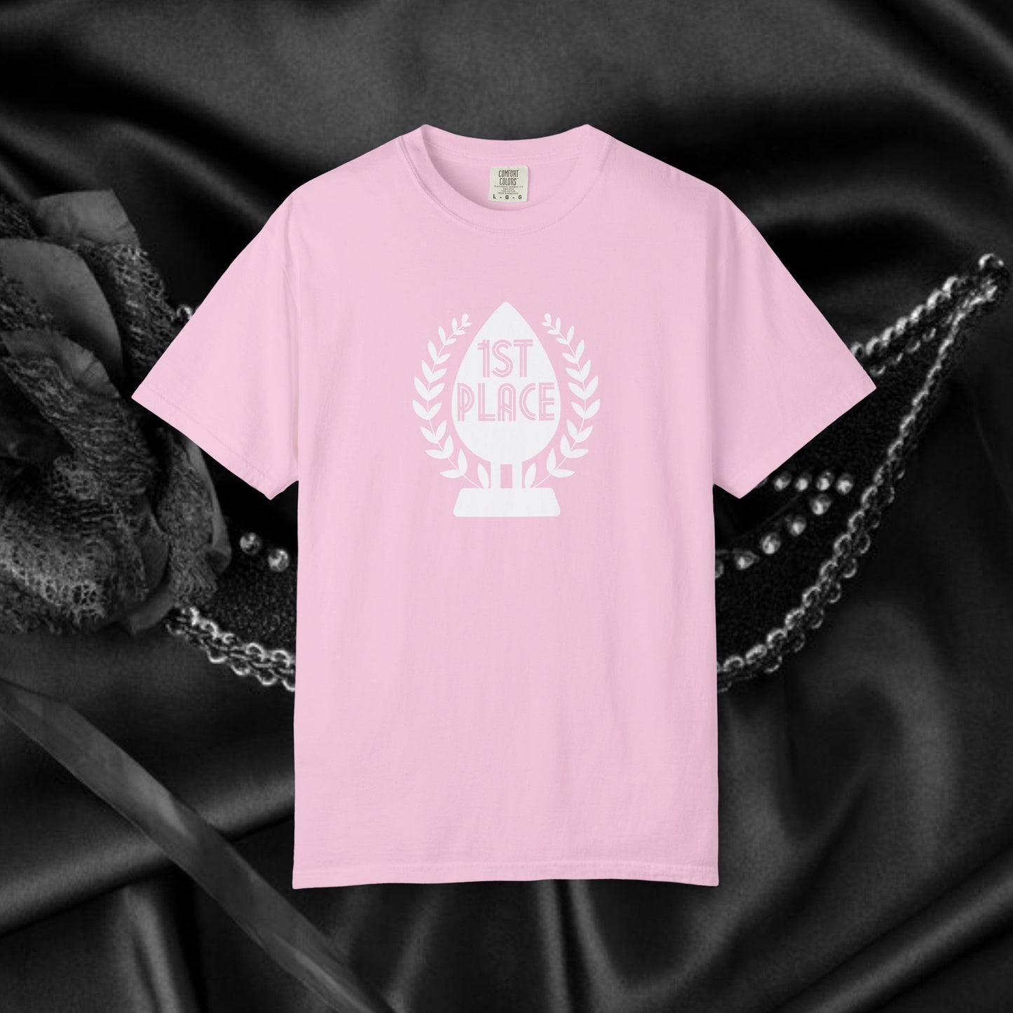 1st Place Butt Stuff Naughty Women’s T-Shirt – Offensive Comfort Colors Tee, Aal Sex Gag Gift, Adult Humor Summer Top