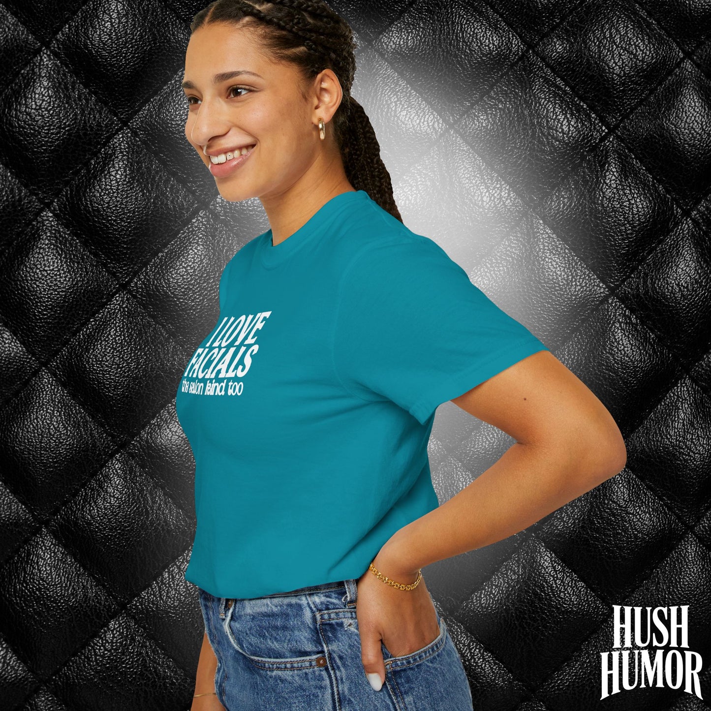 I Love Facials | Offensive Graphic Shirt for Naughty Gag Gift Exchanges