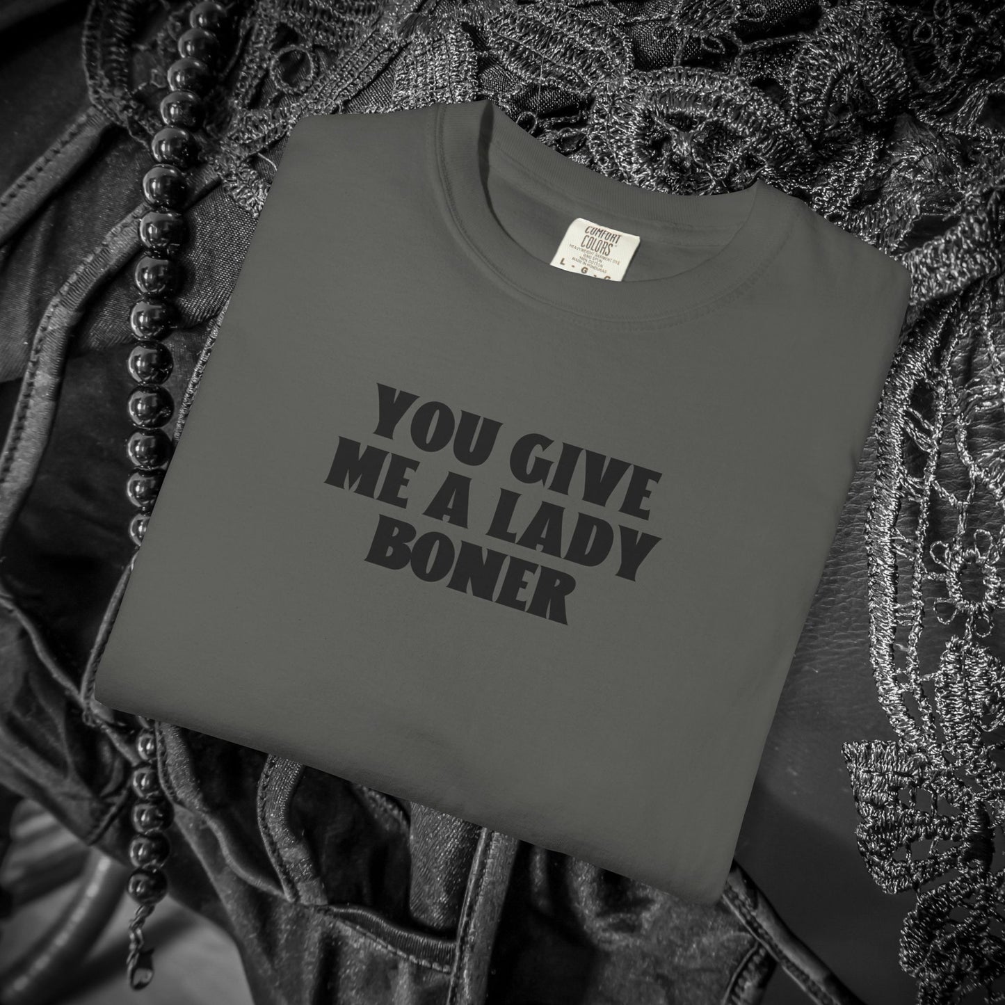 Funny Sex Shirt, Lady Boner Feminist Tee, Shocking Tops, Inappropriate NSFW Party Shirt, Offensive Rude Trendy comfort colors unisex tshirt