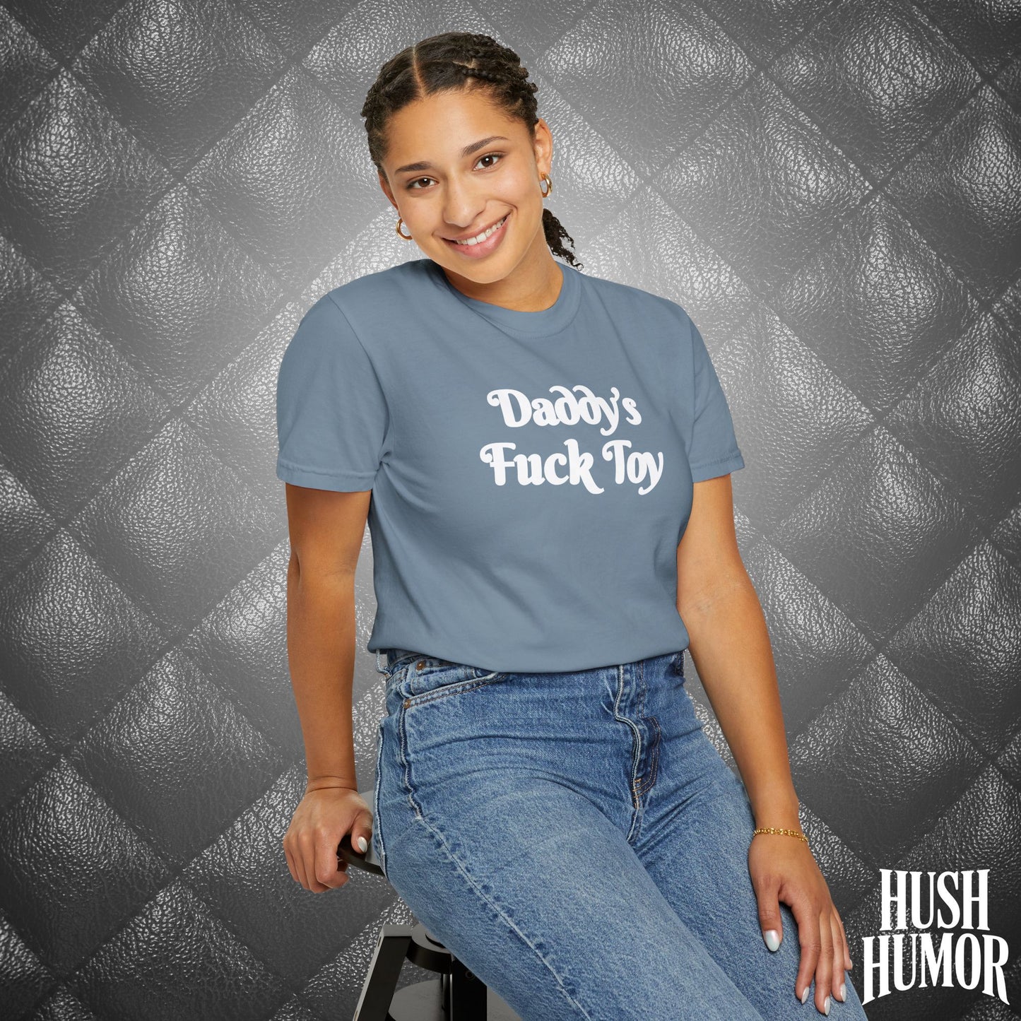 Daddy’s F*ck Toy Shirt – Kinky Submissive Apparel for Women, Hot Wife Sex Party Tee, Risqué Adult Shirt, NSFW Trendy BDSM Clothing