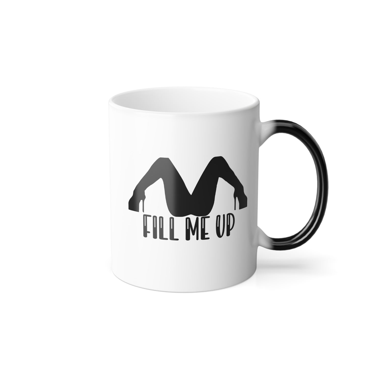 Fill Me Up Color Morphing Mug – Naughty Heat Reveal Gag Gift for Her