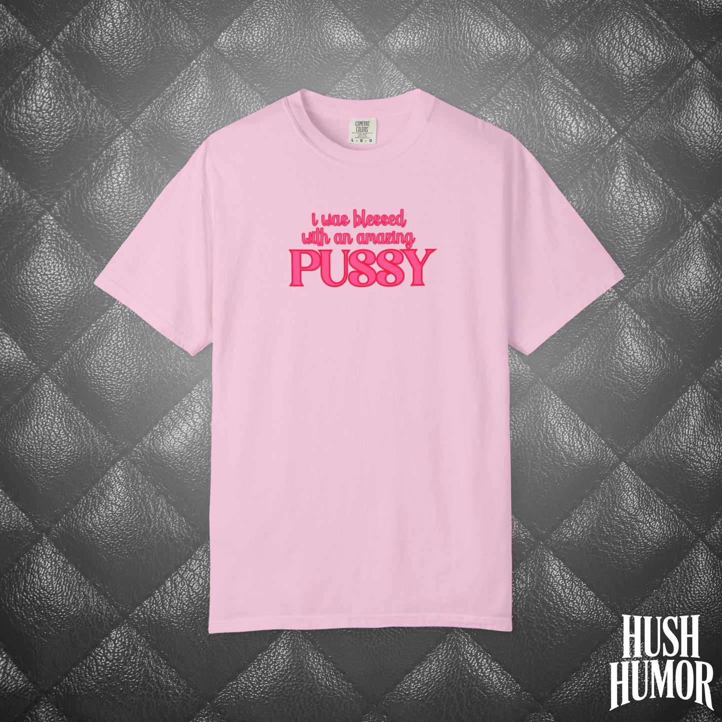I Was Blessed With an Amazing Psssy Shirt – Funny NSFW T-Shirt for Naughty Wife