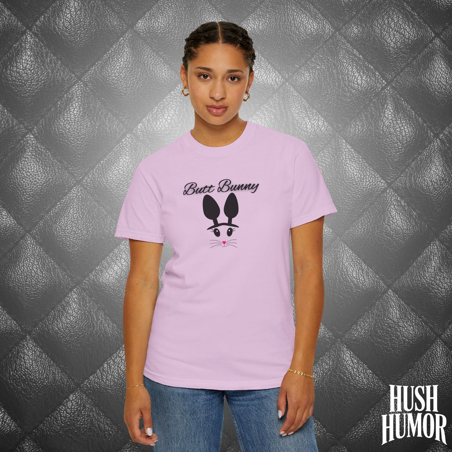 Butt Bunny Naughty Shirt – Funny Adult Humor Tee, Inappropriate Comfort Colors Sexy Wife Gift