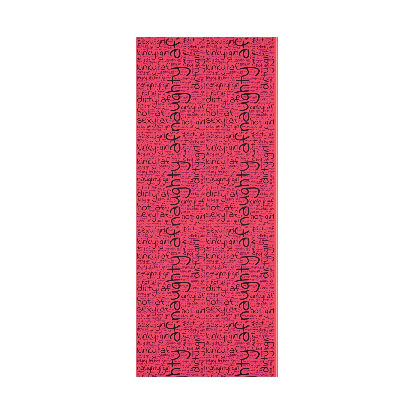 Naughty AF Wrapping paper, special occasion wrapping paper for hot girls