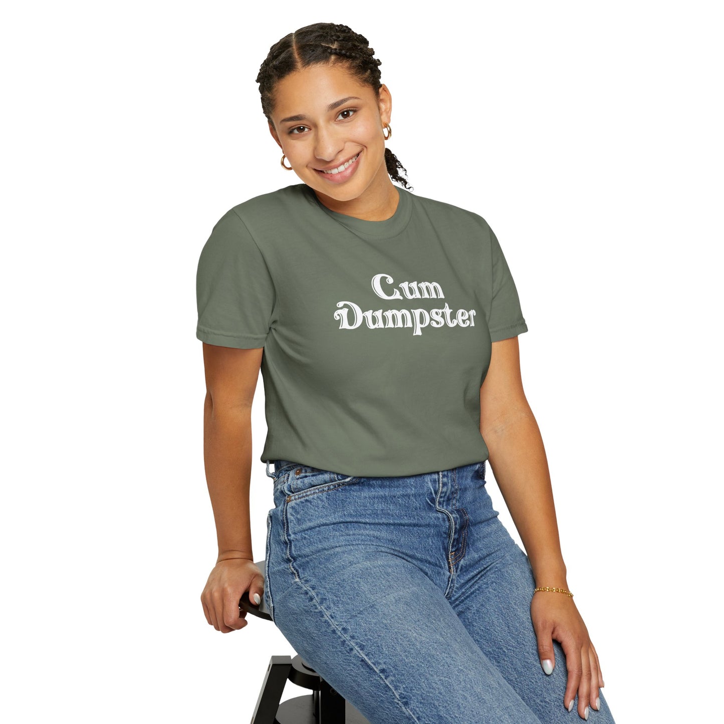 Cum Dumpster Tee – Naughty Party tshirt & Party Gag Gift