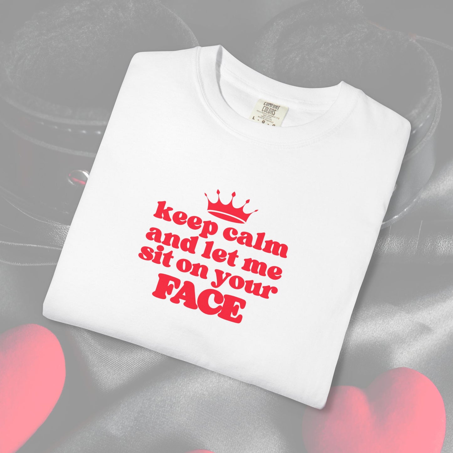 Naughty Face Sitting T-Shirt, Women's Sexy Tee, Inappropriate Party Shirt, Crude NSFW Summer Sexy Tee, Offensive Adult Dirty Humor Tee