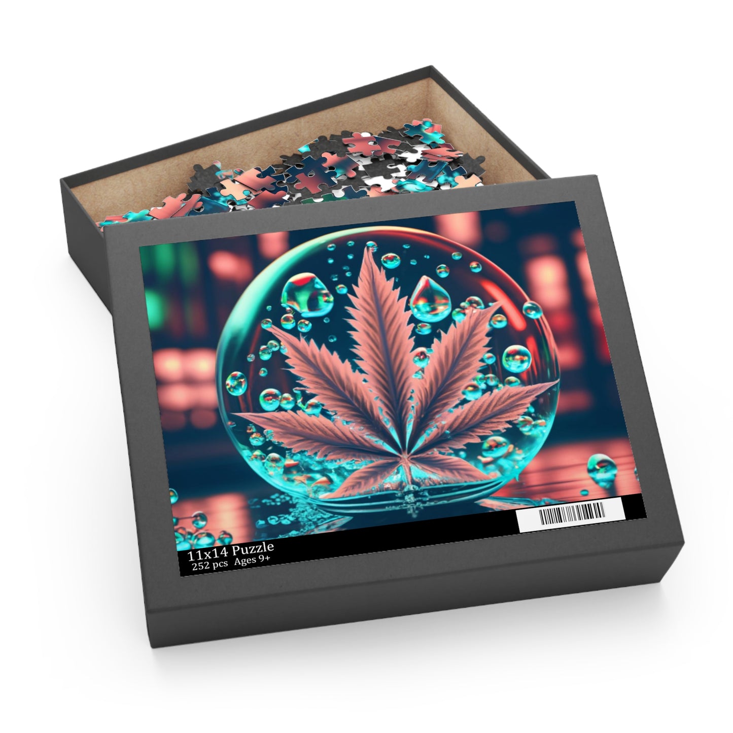 Crystal Drop Puzzle – Bold Glass Orb Jigsaw puzzle for those who like to just chill gift
