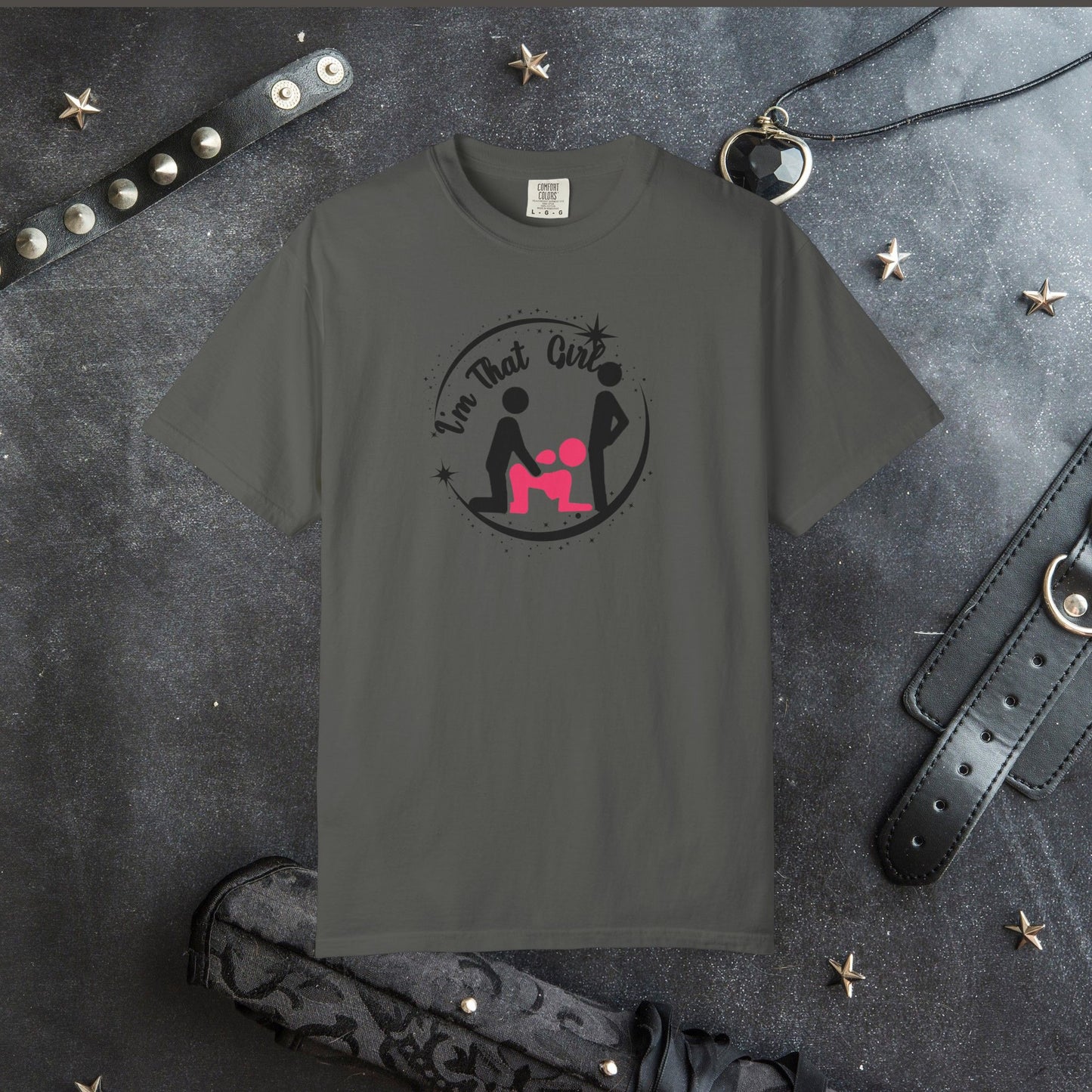 Funny Threesome Tee – Naughty Women’s Adult Humor T-Shirt, Sassy Offensive Meme Top, I’m That Girl Summer Party Shirt