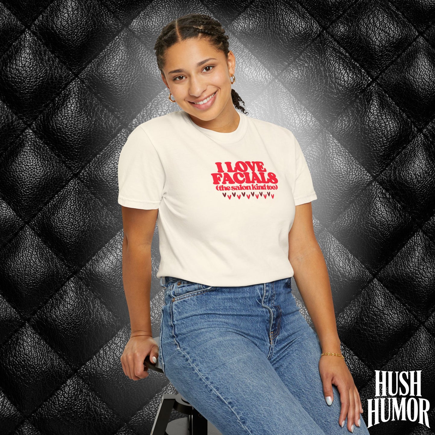 I Love Facials | Funny NSFW Blow Job Tee for Bold Adult Humor