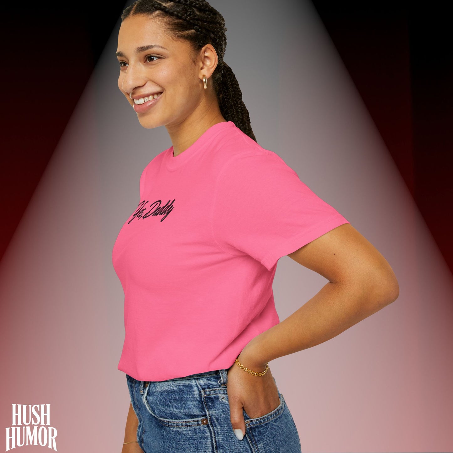 Yes Daddy Shirt – Submissive Wife T-Shirt, Naughty BDSM Graphic Tee for Women, NSFW Dirty Sex Shirt, Offensive Inappropriate Couple Party Shirt