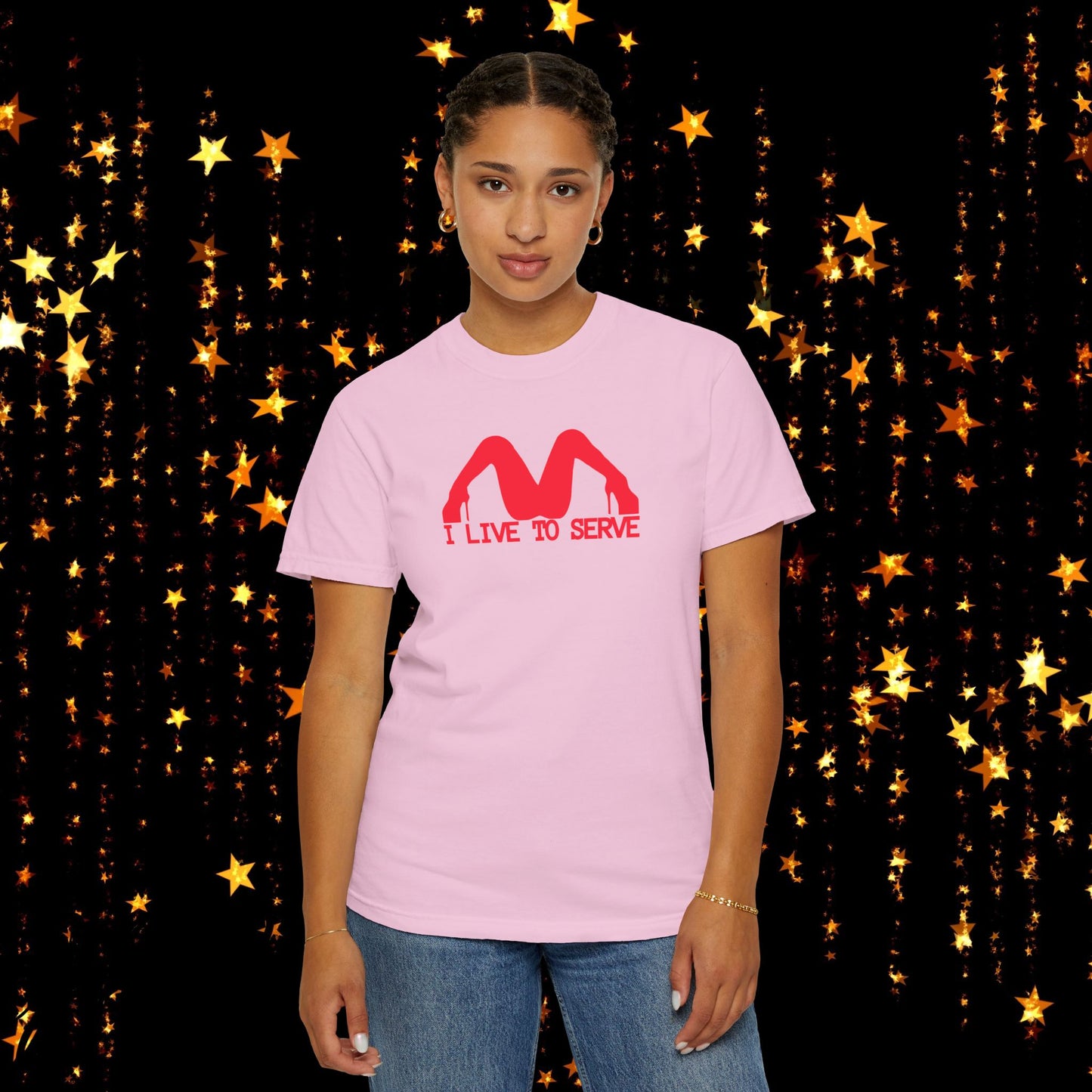 I Live to Serve Shirt – Naughty Sub Rebel Tee for Sassy Kinky Women