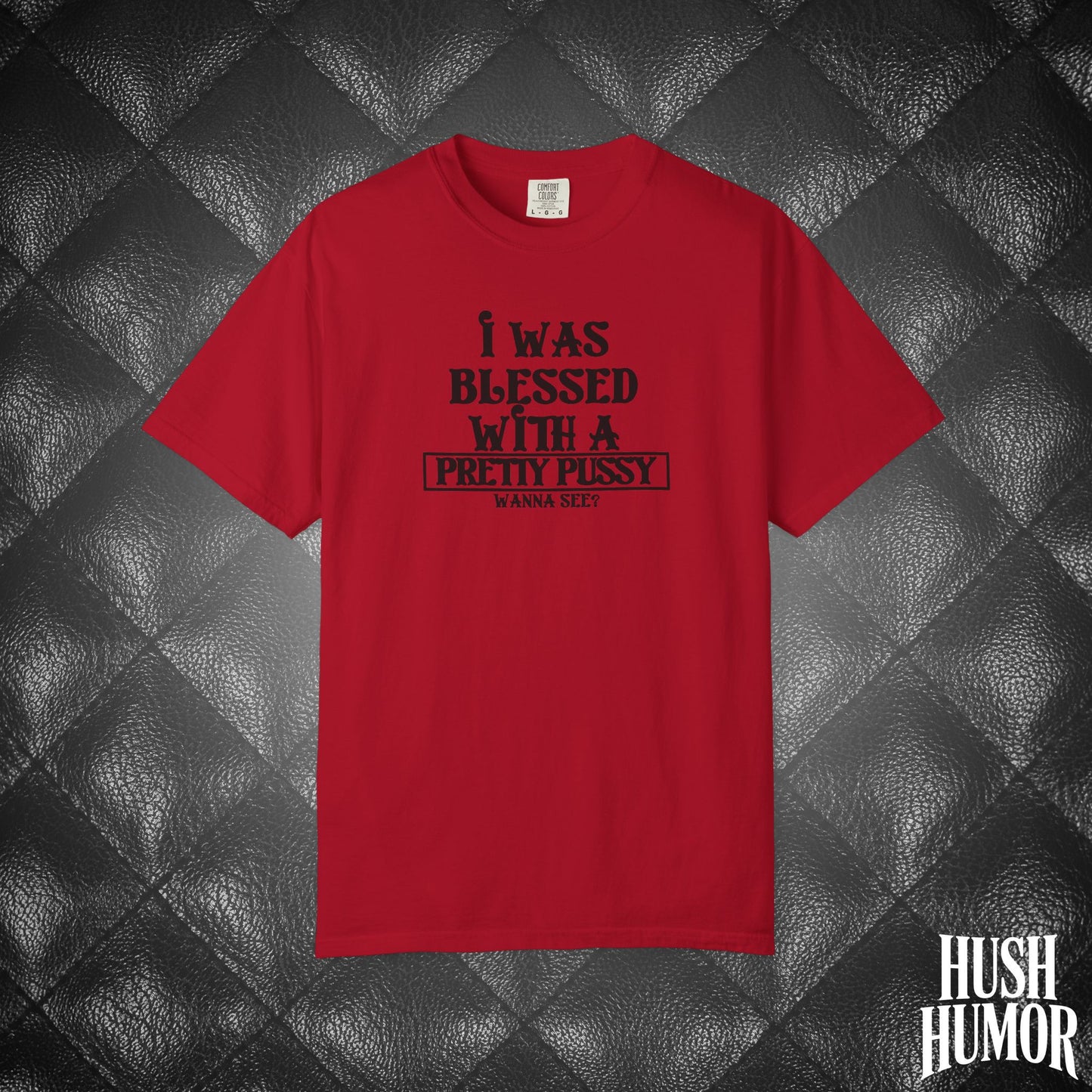 I Was Blessed With a Pretty Psssy Shirt – Naughty FEMdom BDSM Dom Sub Tee for Wife