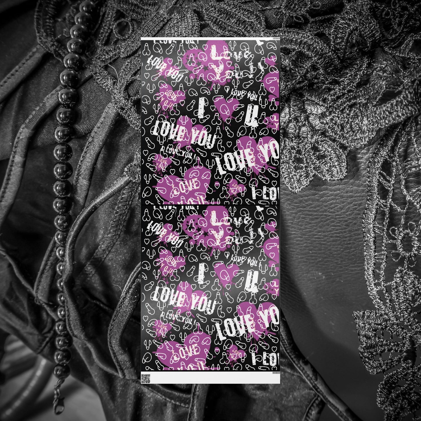 Penis wrapping paper, for Kinky Adult gifts, Dirty d*ck Gift Wrap, Special Occasion Wrapping paper