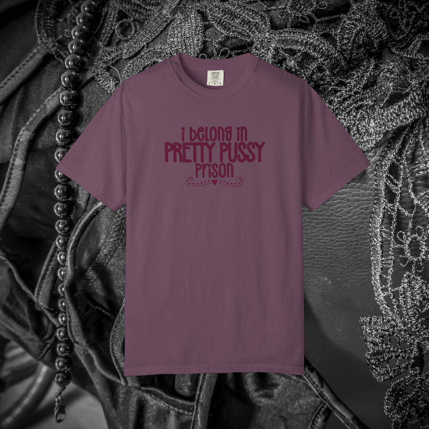 Pretty P*ssy Prison, Funny Adult T-shirt, Offensive Ladies Shirt, Unisex