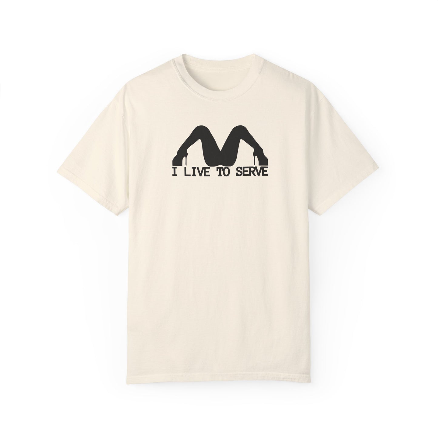 BDSM Clothing Shirt Submissive - I Live to Serve - submissive gift