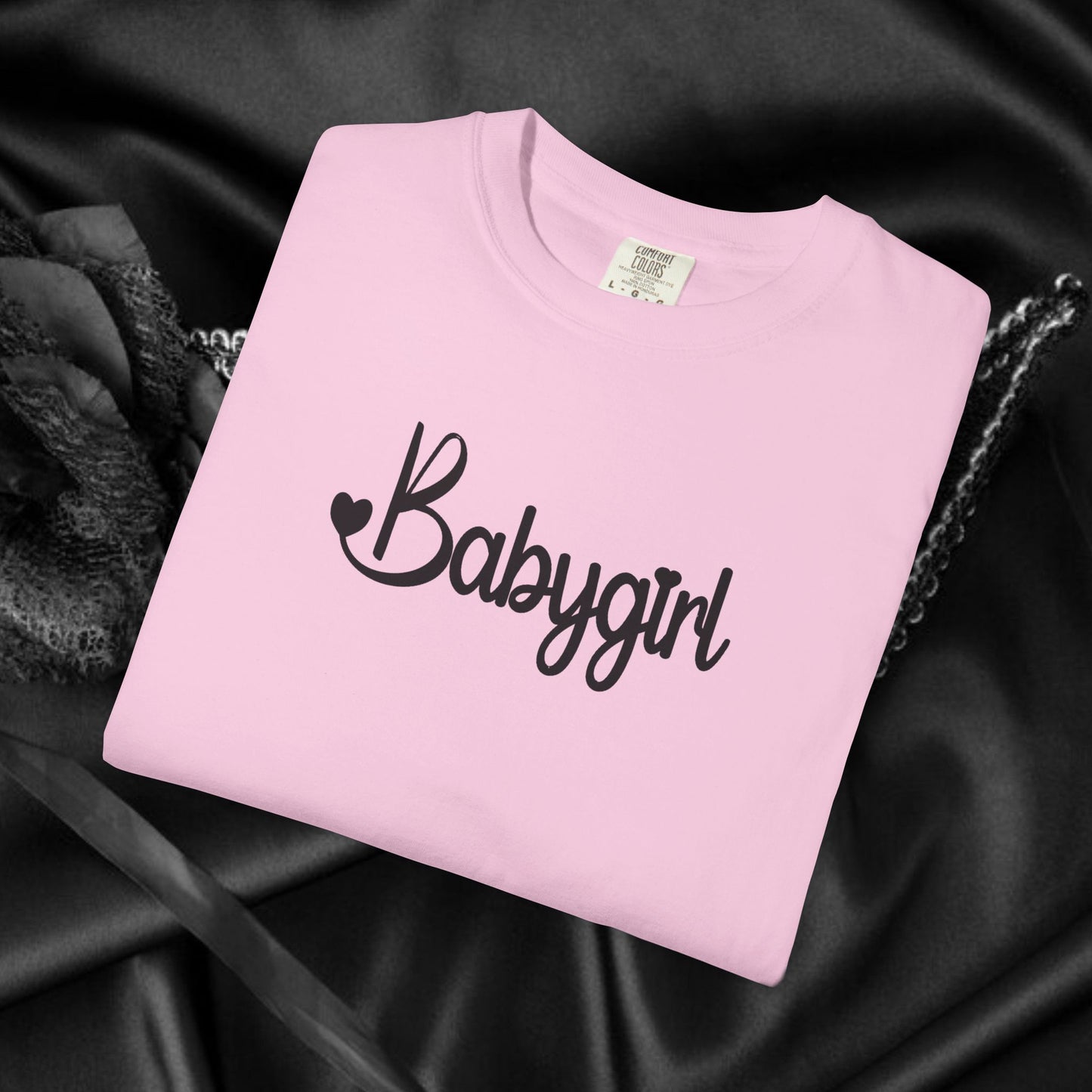 Babygirl DDLG T-shirt, Unisex Garment-Dyed Tee, Yes Daddy, Tumblr Hipster Trending Fun Party Shirt