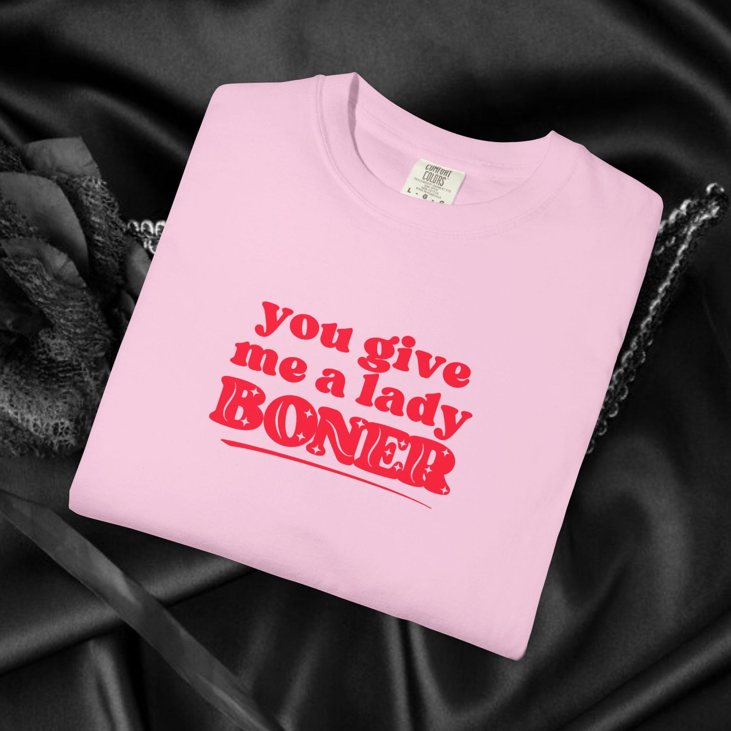 FEMdom T-Shirt, BDSM Lifestyle, Naughty Summer Party Tee, Funny Saying tshirt you give me a lady boner dirty gift for hot wife