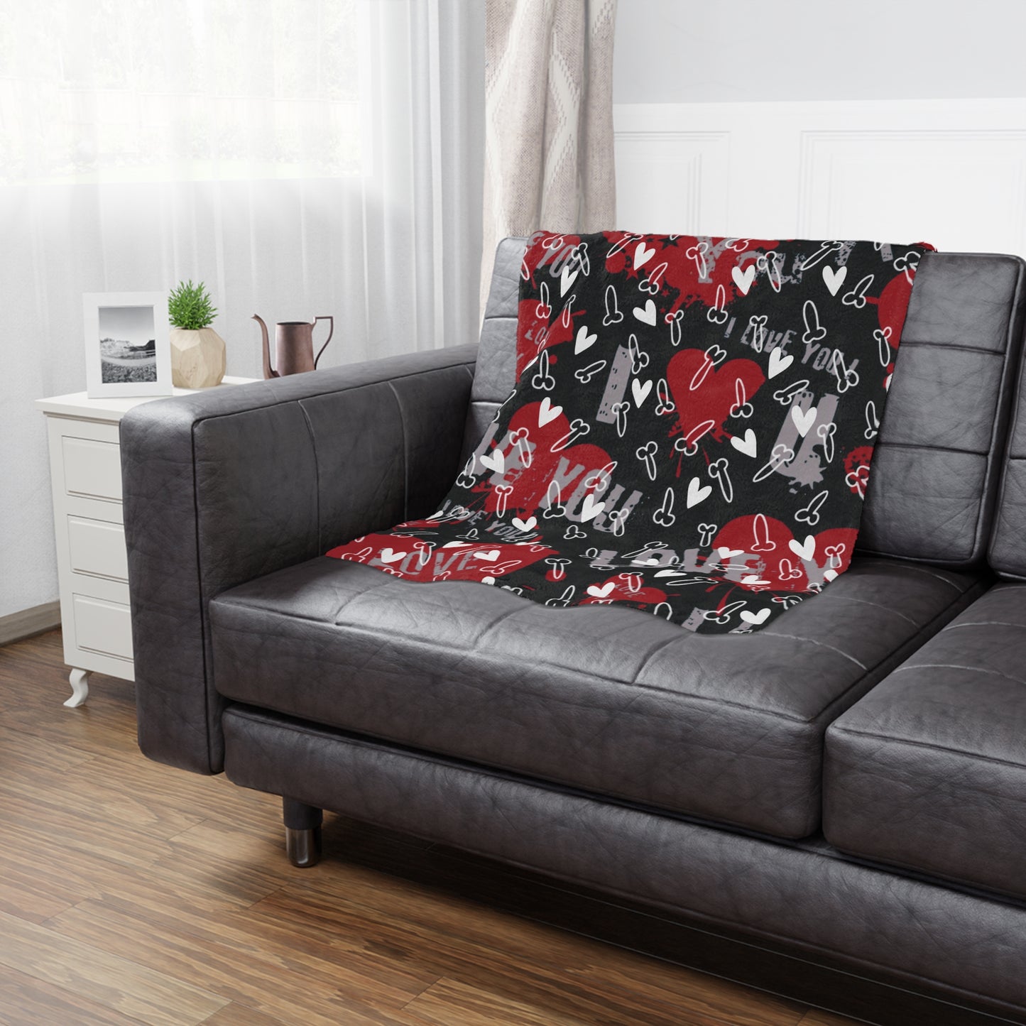 Penis Blanket Minky Blanket | Cozy Soft Blanket Adult Themed Home Decor