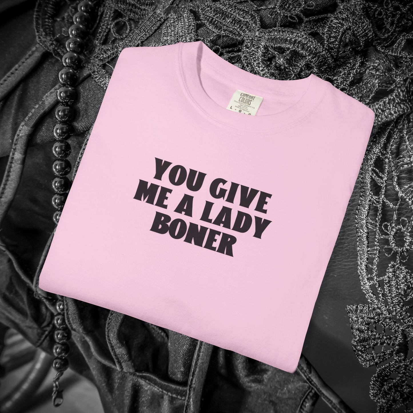 Funny Sex Shirt, Lady Boner Feminist Tee, Shocking Tops, Inappropriate NSFW Party Shirt, Offensive Rude Trendy comfort colors unisex tshirt
