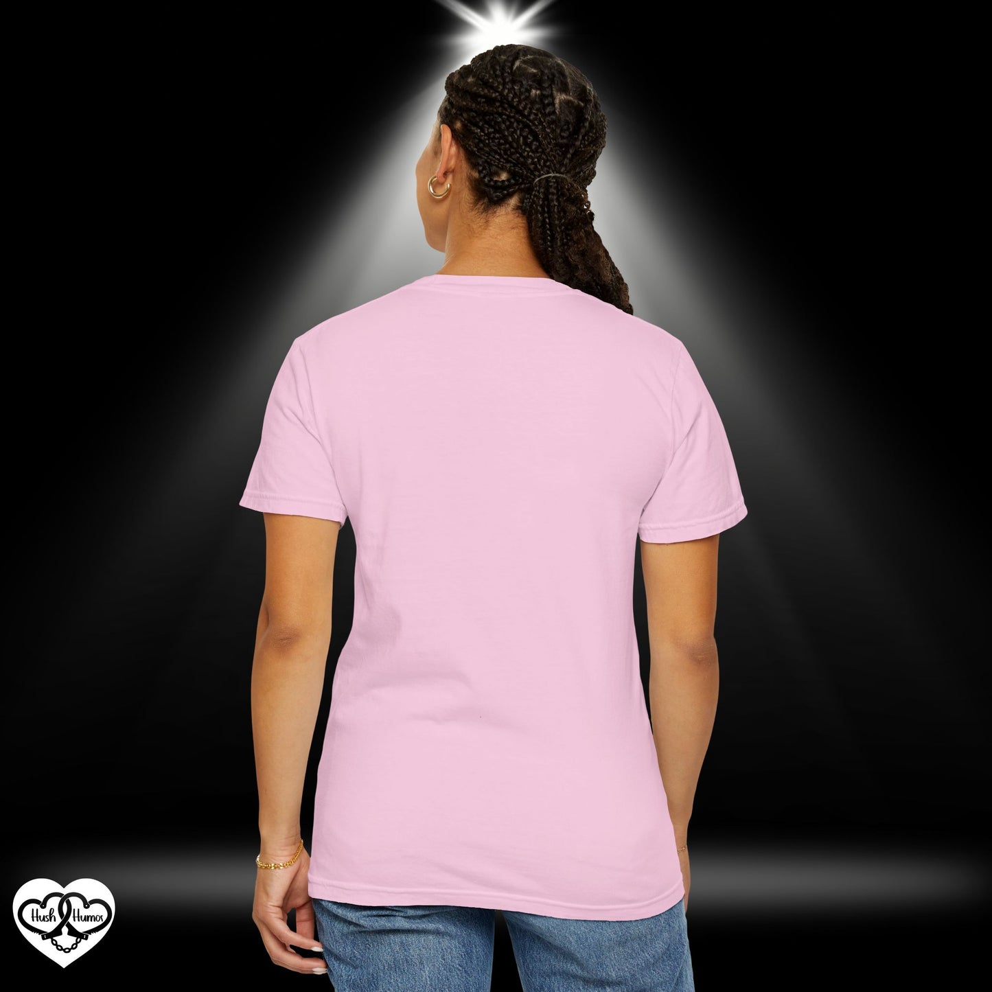 I'm Too Naughty to Say No – Dirty Comfort Colors T-Shirt, Submissive Tease Shirt, NSFW Adult Humor Gift for Kinky Wife or Bratty Girl