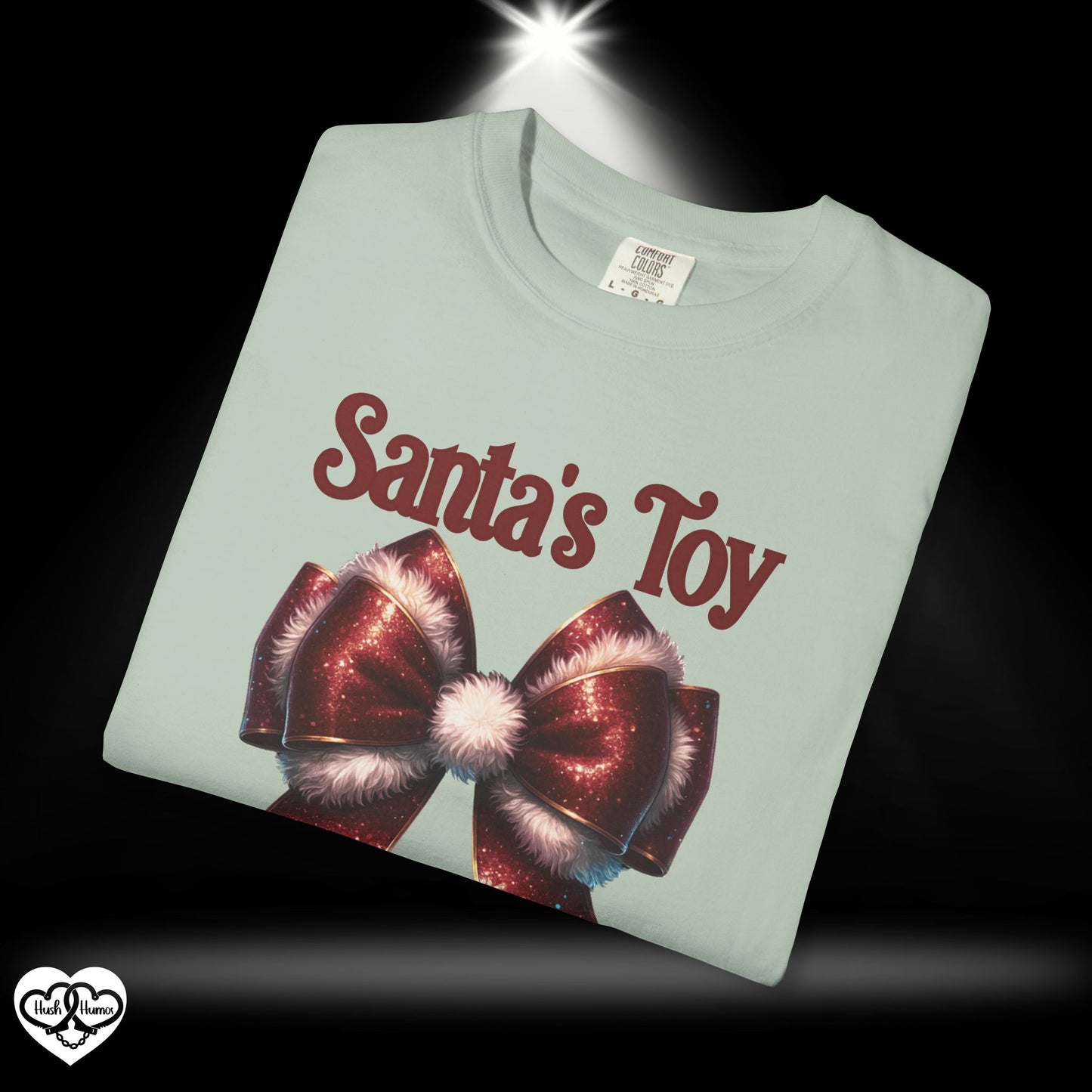 Santa’s Toy Favorite Christmas Party Suggestive Tee – Funny Adult NSFW Holiday Party T-Shirt