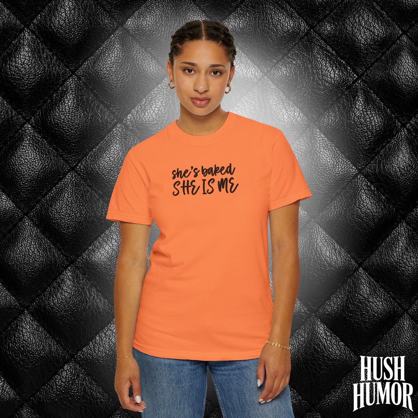 She’s Baked | Stoner Girl Weed T-Shirt for Women | Cute Pothead Gift Idea
