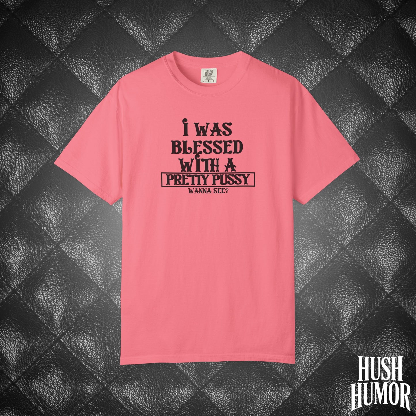 I Was Blessed With a Pretty Psssy Shirt – Naughty FEMdom BDSM Dom Sub Tee for Wife