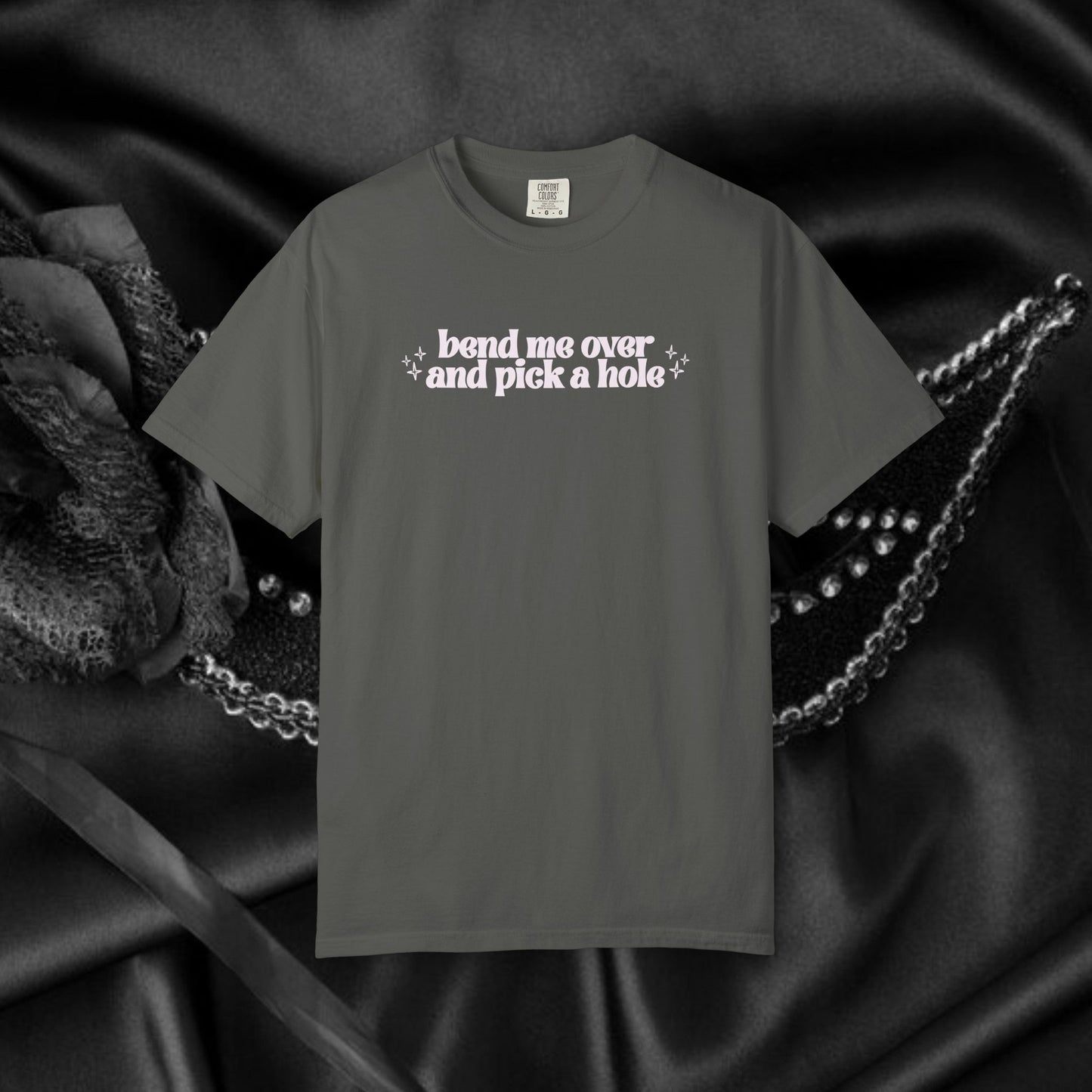 Bend Me Over Shirt – Naughty Adult Humor Tee for Shocking Sex Party Fun