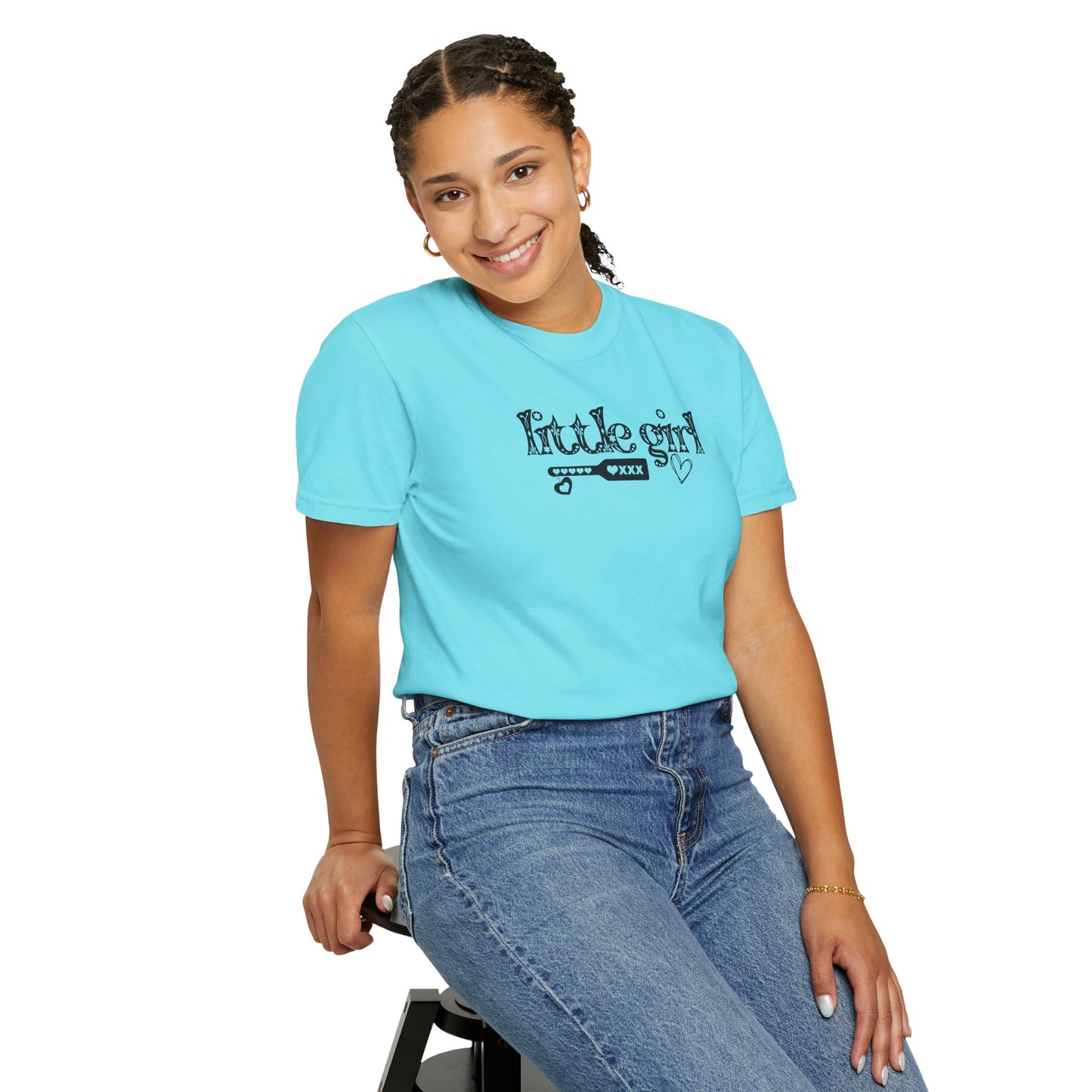 Submissive Little Girl Comfort Color T-shirt