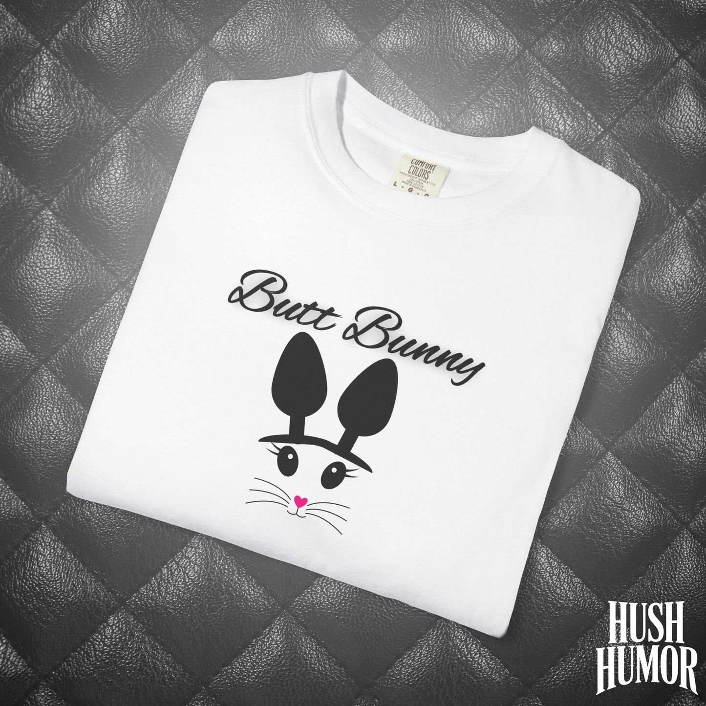 Butt Bunny Naughty Shirt – Funny Adult Humor Tee, Inappropriate Comfort Colors Sexy Wife Gift