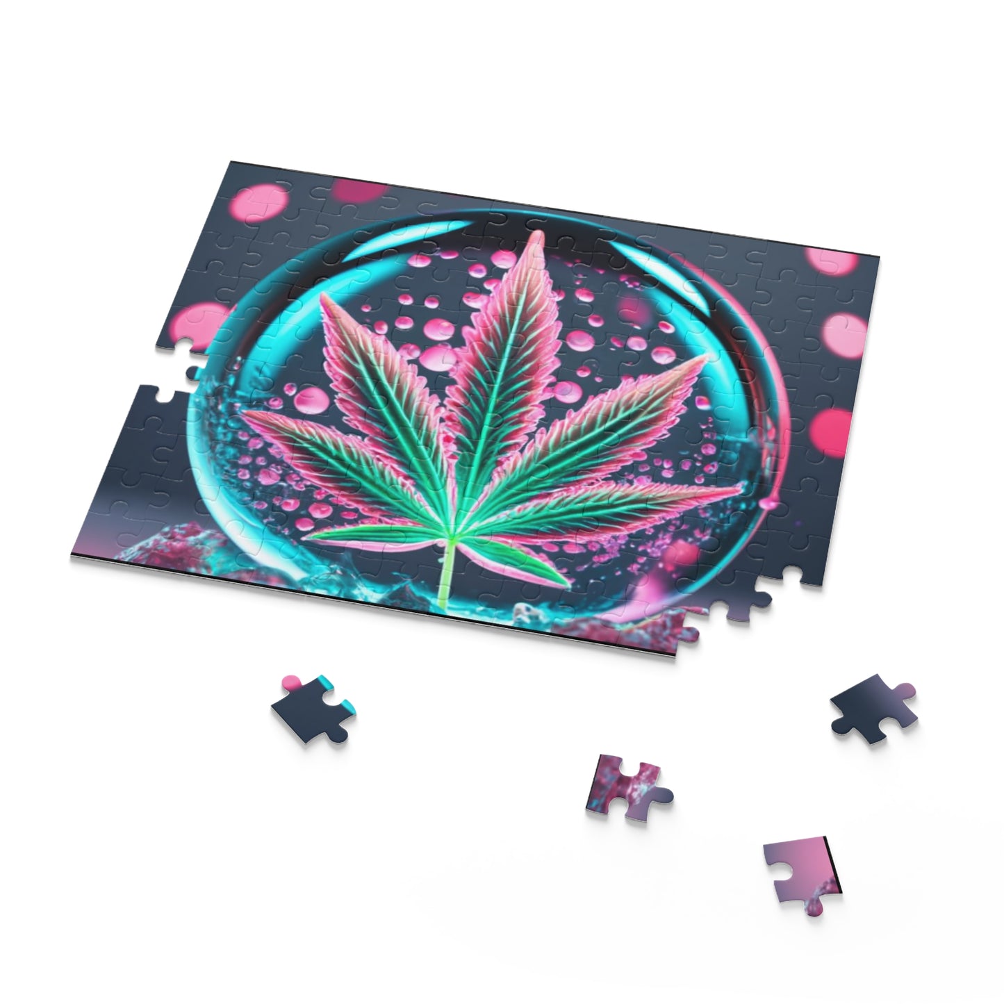 Glow State – Chill Orb Puzzle with Pink & Teal Vibes for Adult Activites