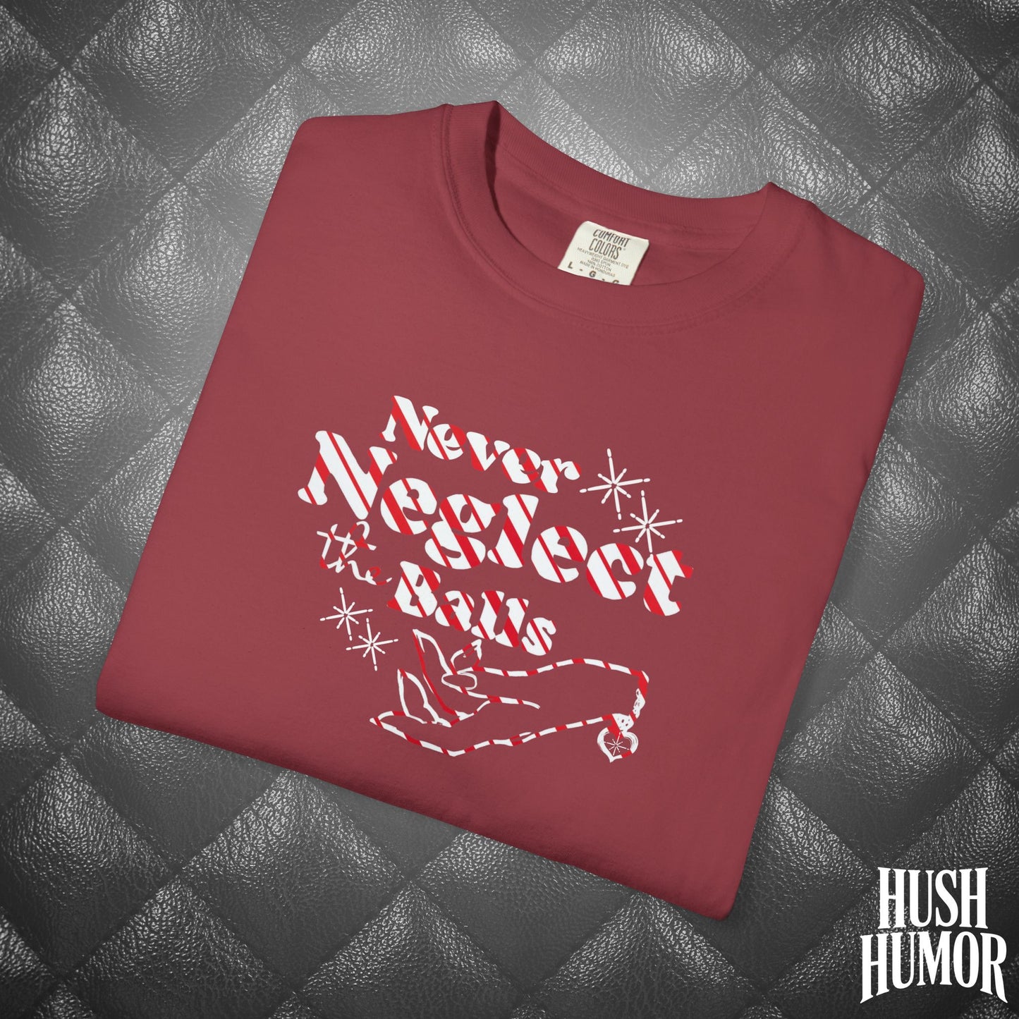 Never Neglect the Balls Christmas T-Shirt – Funny Naughty NSFW Holiday Tee
