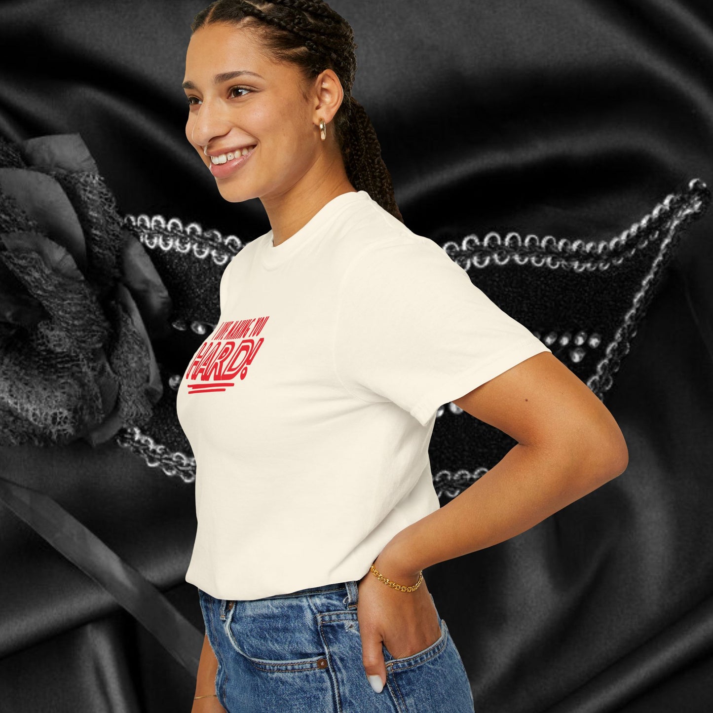 I love making you hard suggestive tshirt gift for the naughty girl in your life, sexy seductive ladies top