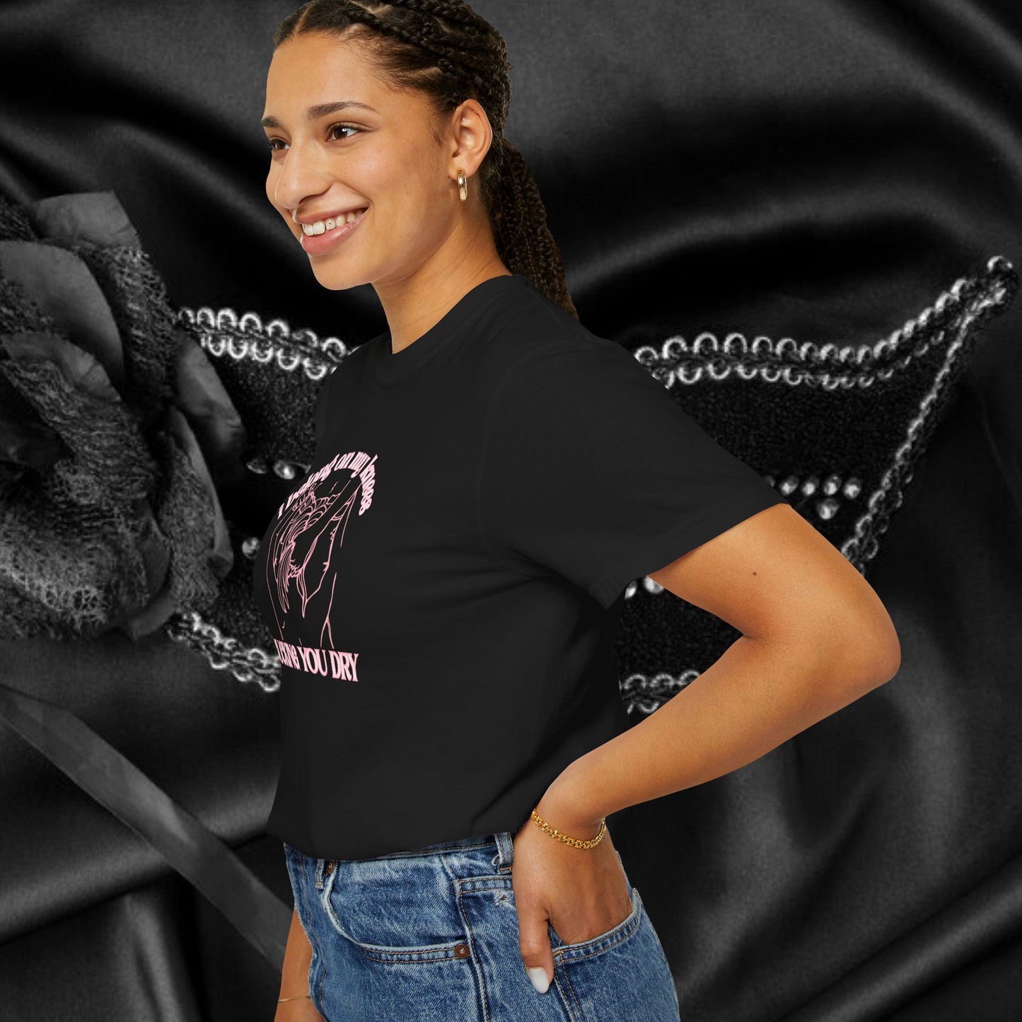 I Belong on My Knees Sucking You Dry - Naughty apparel for women - fun suggestive tee